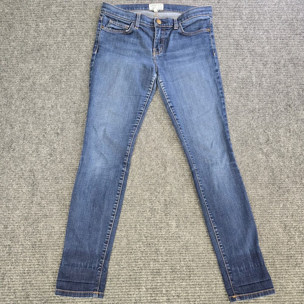 Current Elliott The Ankle Skinny Jeans Womens 29x30 Stagecoach Blue USA